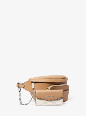 Maisie Large Pebbled Leather 2-in-1 Sling Pack | Michael Kors