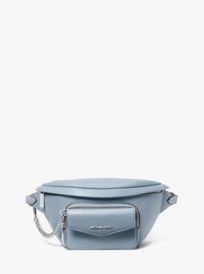 MICHAEL KORS: Michael bag in coated fabric - White