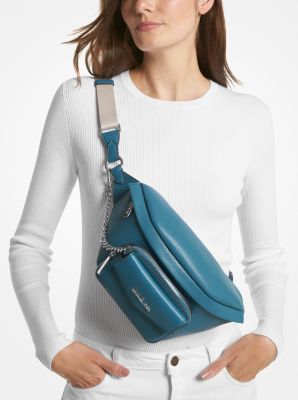 Michael kors pebble leather fanny pack hotsell