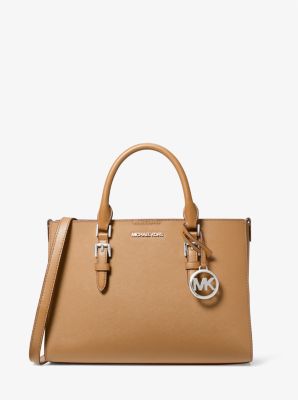 Michael Kors, Bags, Kenly Large Signature Logo Tape Tote Bag With Travel  Wallet