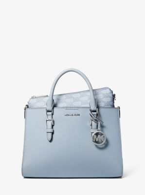 Michael Michael Kors Coated Canvas Tote Bag - Grey Totes, Handbags