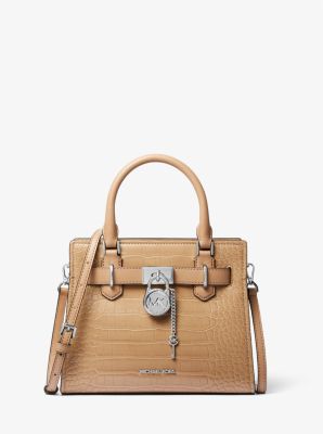 Michael Kors Hamilton Large Saffiano Leather Camel Tote 