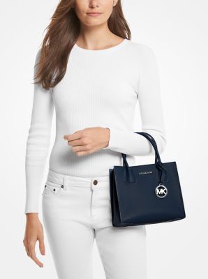 Sac à bandoulière Mercer de taille moyenne en cuir grainé