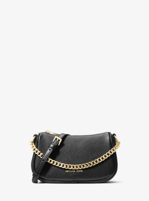 Carmela Small Pebbled Leather Convertible Crossbody Bag Michael Kors