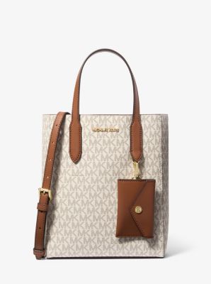 Petit sac fourre-tout convertible Vincent à logo Signature avec étui pour cartes