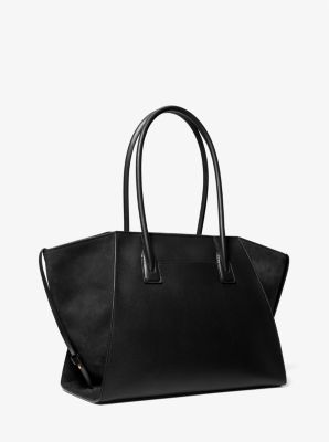 Avril Extra-Large Leather and Suede Tote Bag image number 2