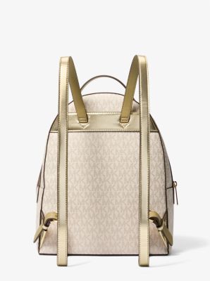 Sheila Medium Two-Tone Signature Logo Backpack image number 2