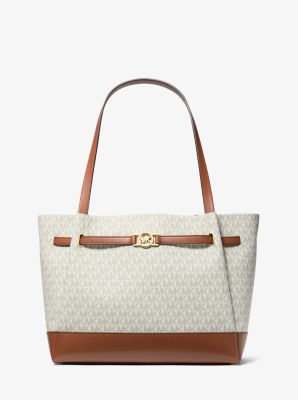 Borsa tote Reed grande con stampa logo image number 0