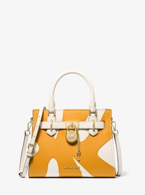 Michael Kors Hamilton Small Two Tone Satchel Scarborough Town Centre