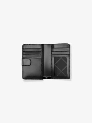 Jet Set Medium Two-Tone Logo Wallet