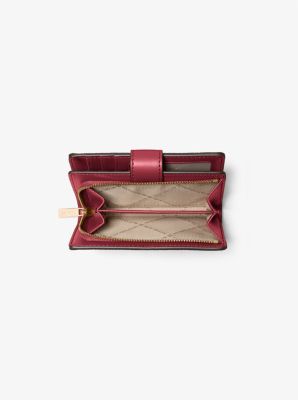 Jet Set Medium Two-Tone Logo Wallet