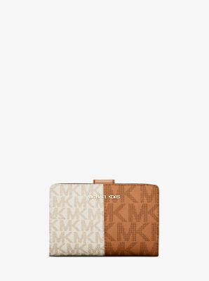 Jet Set Medium Two-Tone Logo Wallet image number 0