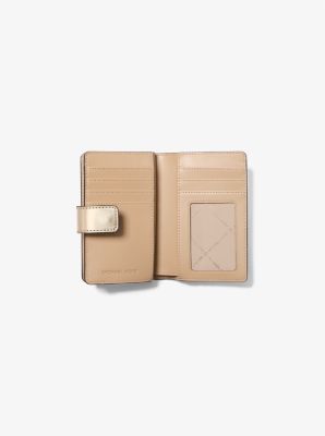 Jet Set Medium Metallic Logo Wallet | Michael Kors [US]