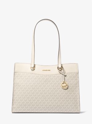 Jet Set Large Signature Logo Tote Bag