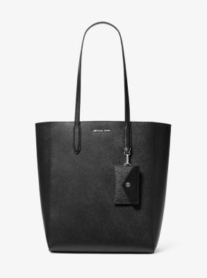 Vincent Large Saffiano Leather Tote Bag With Card Case image number 0