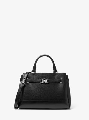 Reed Small Pebbled Leather Satchel