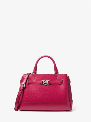 Reed Small Pebbled Leather Satchel