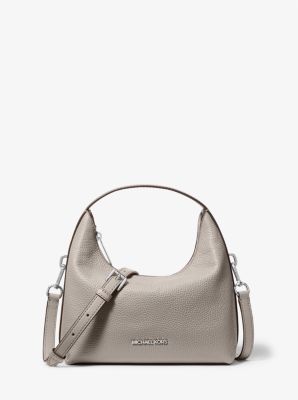 Ember Small Pebbled Leather Messenger Bag