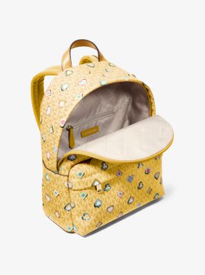 Slater Medium Printed Signature Logo Backpack
