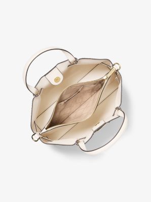 Carson Medium Crocodile Embossed Satchel