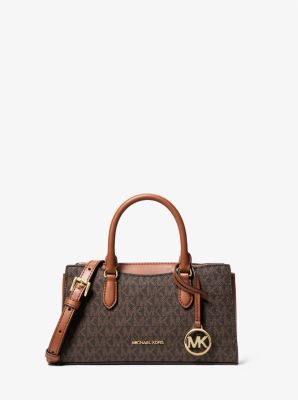 Arden Small Signature Logo Messenger Bag