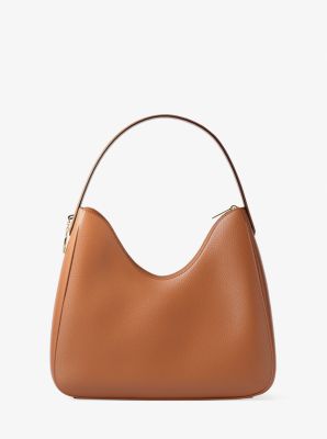 Nayla Medium Pebbled Leather Shoulder Bag