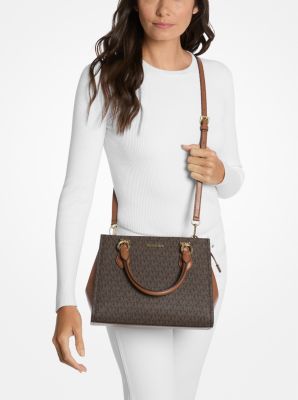 Marilyn Medium Signature Logo Convertible Satchel