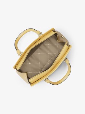 Marilyn Medium Saffiano Leather Satchel