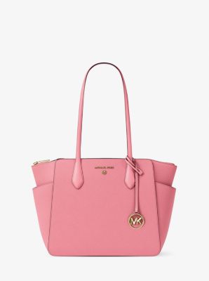 Marilyn Medium Saffiano Leather Tote Bag