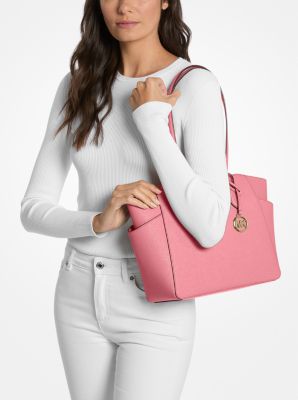 Marilyn Medium Saffiano Leather Tote Bag