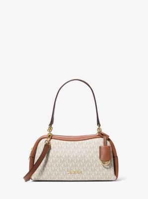 Cecily Small Signature Logo Shoulder Bag