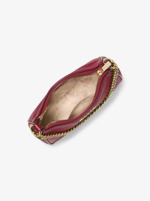 Jet Set Travel Pebbled Leather Convertible Crossbody Bag