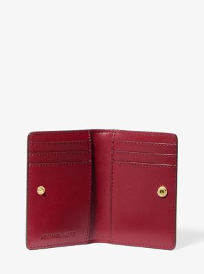 Jet Set Small Metallic Bi-Fold Wallet