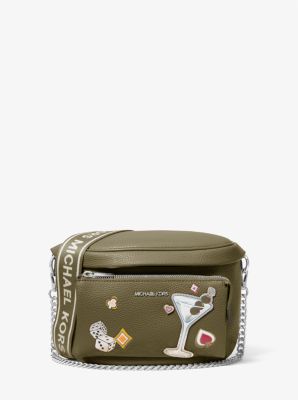 Slater Medium Embellished Sling Pack in OLIVE | Michael Kors