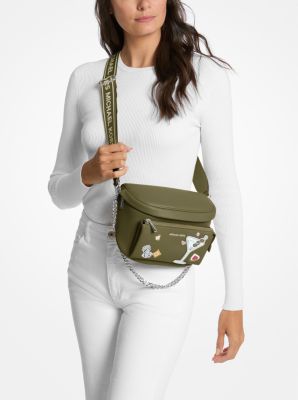 Slater Medium Embellished Sling Pack in OLIVE | Michael Kors