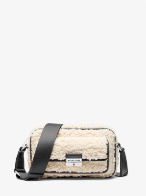 Bradshaw Extra-Small Faux Shearling Camera Crossbody Bag