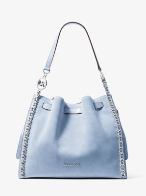＊ mina＊ Mina Large Pebbled Leather Shoulder Bag | Michael Kors [US]