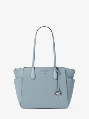 Marilyn Medium Saffiano Leather Tote Bag