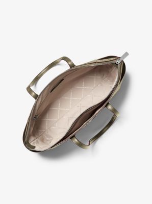 Marilyn Medium Signature Logo Tote Bag in OLIVE | Michael Kors