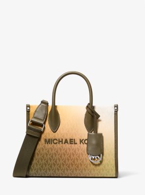 Mirella Small Ombré Signature Logo Crossbody Bag