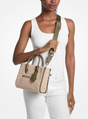 Mirella Small Faux Shearling Crossbody Bag