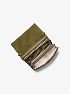 Jet Set Large Ombré Signature Logo Crossbody Bag
