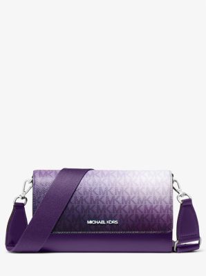 Jet Set Large Ombré Signature Logo Crossbody Bag