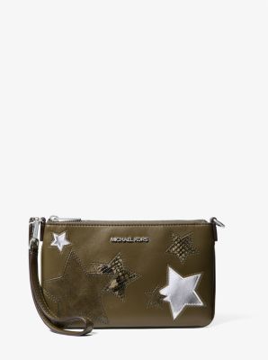 Jet Set Small Printed Wristlet image number 0