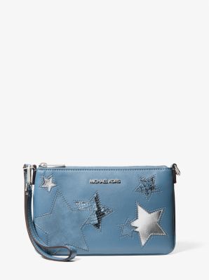 Jet Set Small Printed Wristlet