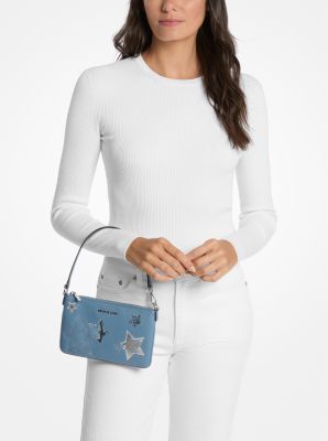 Jet Set Small Printed Wristlet