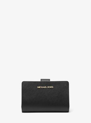 Authentic Michael Kors Jet Set Travel Medium Bifold Wallet 