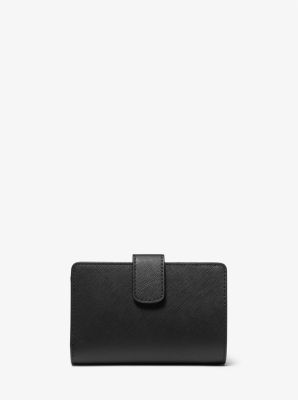 Medium Crossgrain Leather Wallet Michael Kors