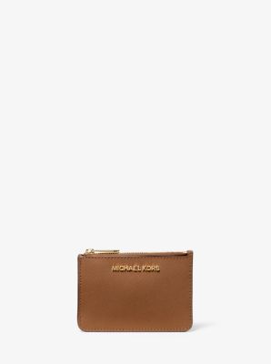 Petit porte-monnaie Jet Set Travel en cuir Saffiano image number 0