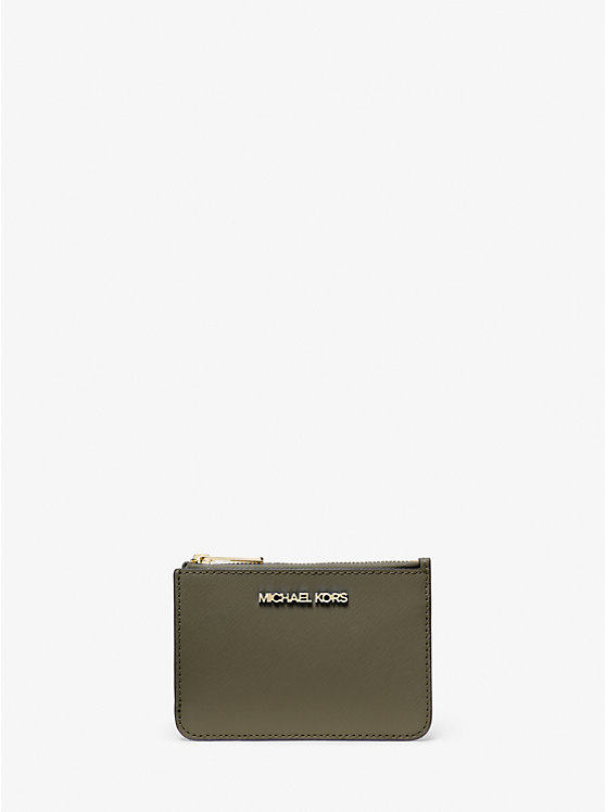 Michael Kors Bags | Michael Kors Small Top Zip Coinpouch w/ID | Color: Blue/Gold | Size: Os | Designpalace's Closet